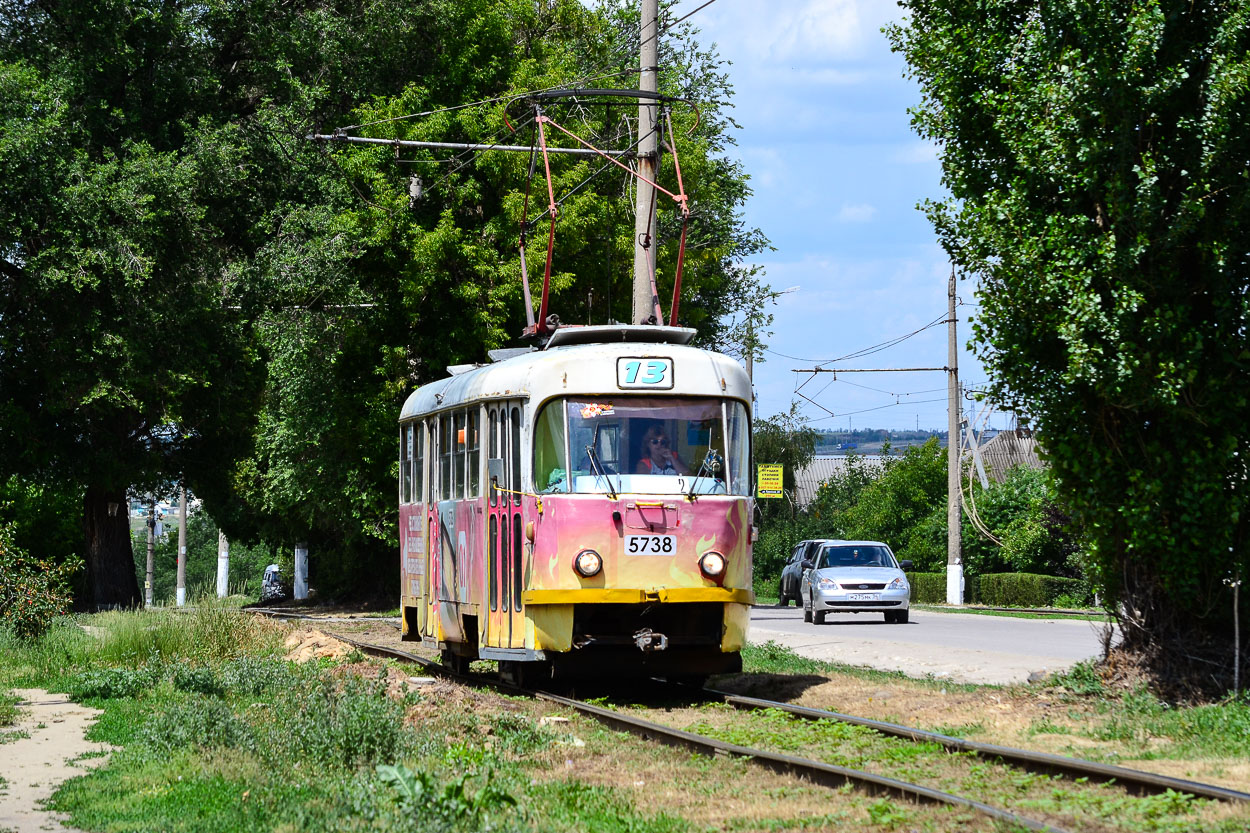 Volgograd, Tatra T3SU nr. 5738