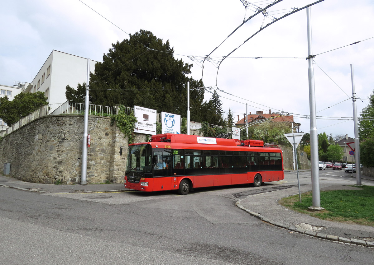 布拉迪斯拉发, Škoda 30Tr SOR # 6106; 布拉迪斯拉发 — Trolleybus Lines and Infrastructure