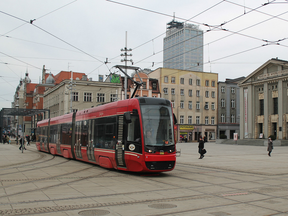 Силезские трамваи, PESA Twist 2012N № 831