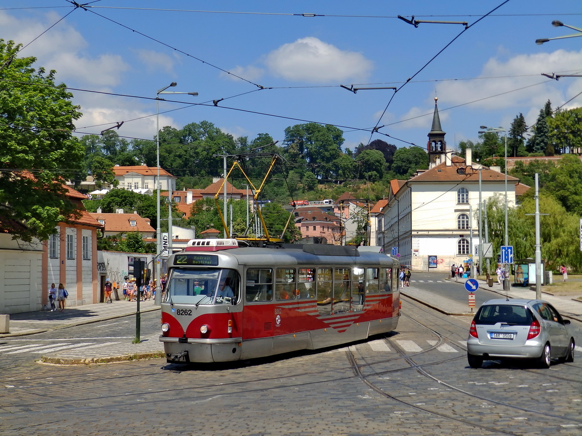 Прага, Tatra T3R.PLF № 8262