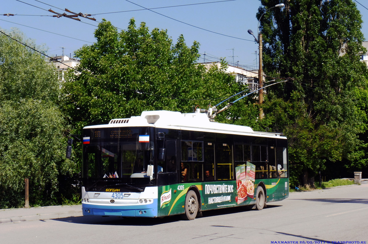 Крымский троллейбус, Богдан Т70110 № 4305