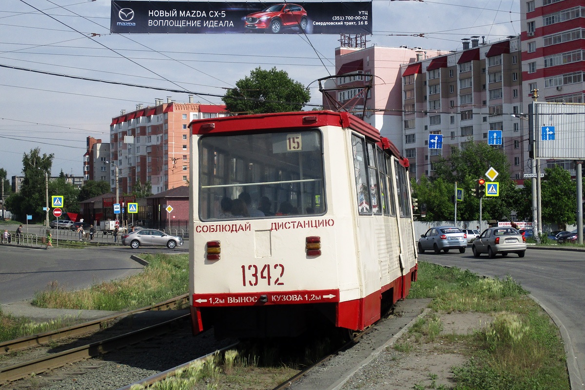 Chelyabinsk, 71-605 (KTM-5M3) # 1342