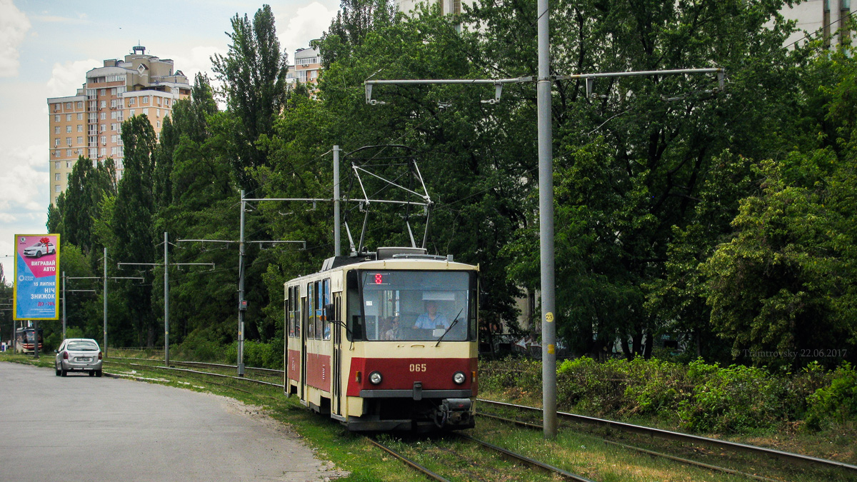 Кіеў, Tatra T6B5SU № 065
