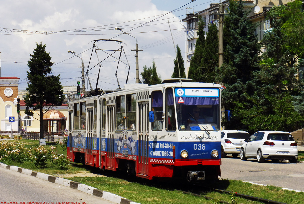 Евпатория, Tatra KT4SU № 038