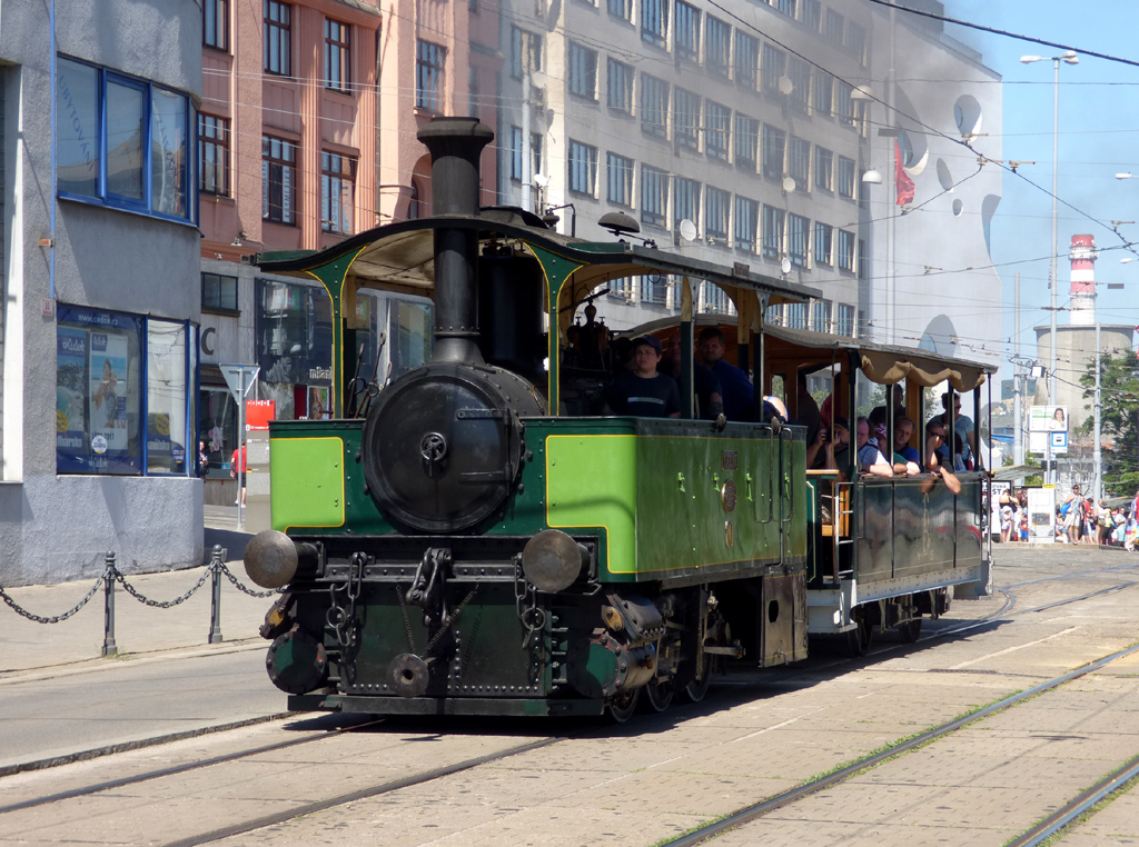 Brno, Krauss steam engine № 10; Brno — Dopravní nostalgie 2017