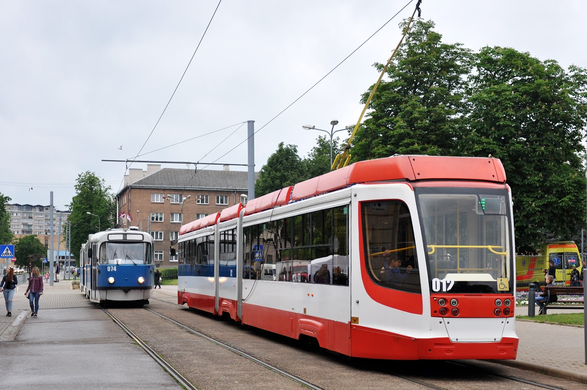 Даугавпилс, Tatra T3DC1 № 074; Даугавпилс, 71-631 № 012