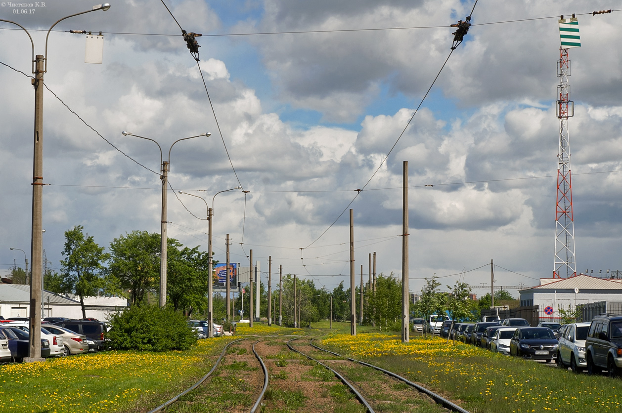 სანქტ-პეტერბურგი — Tram lines and infrastructure