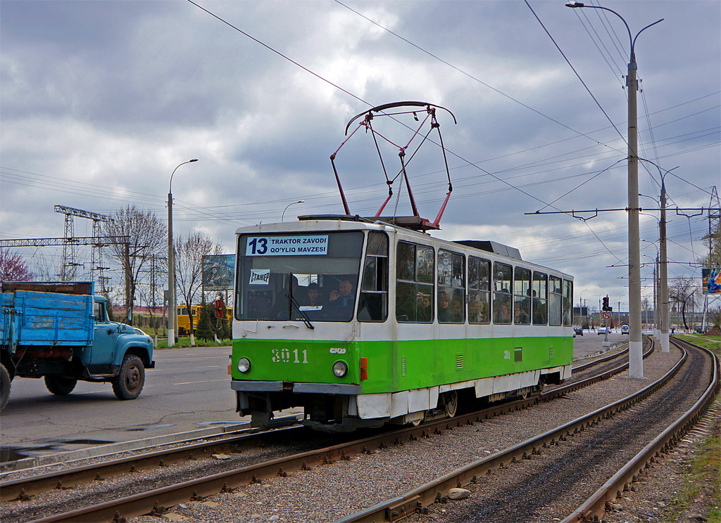 Tashkent, Tatra T6B5SU № 3011