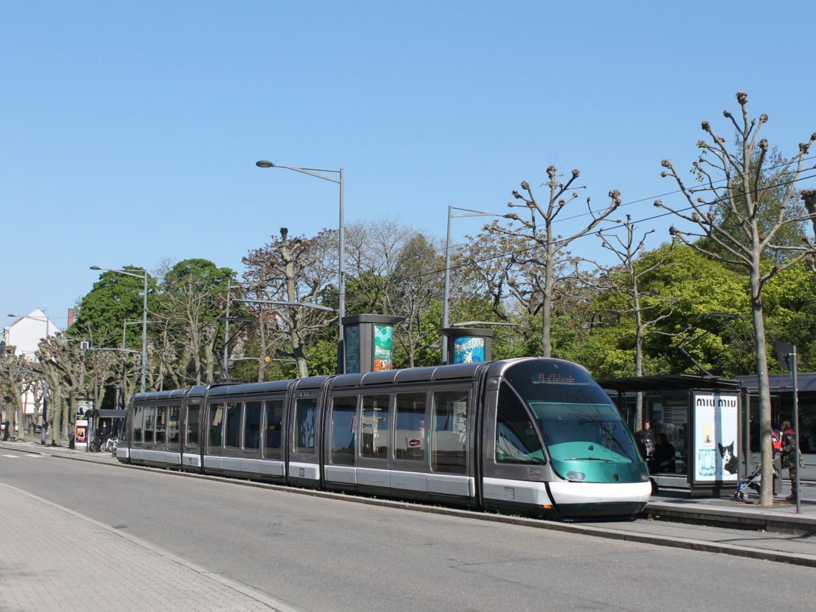 Страсбург, Bombardier Eurotram (Flexity Outlook) № 1031