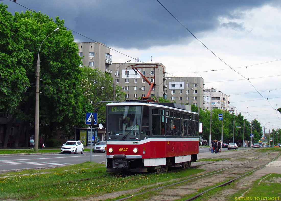 Харков, Tatra T6A5 № 4547