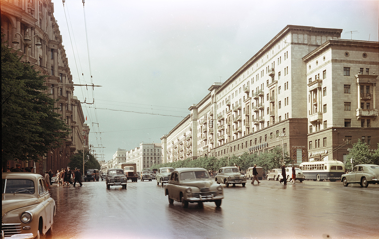 Москва, МТБ-82Д № 1324; Москва — Исторические фотографии — Трамвай и Троллейбус (1946-1991)