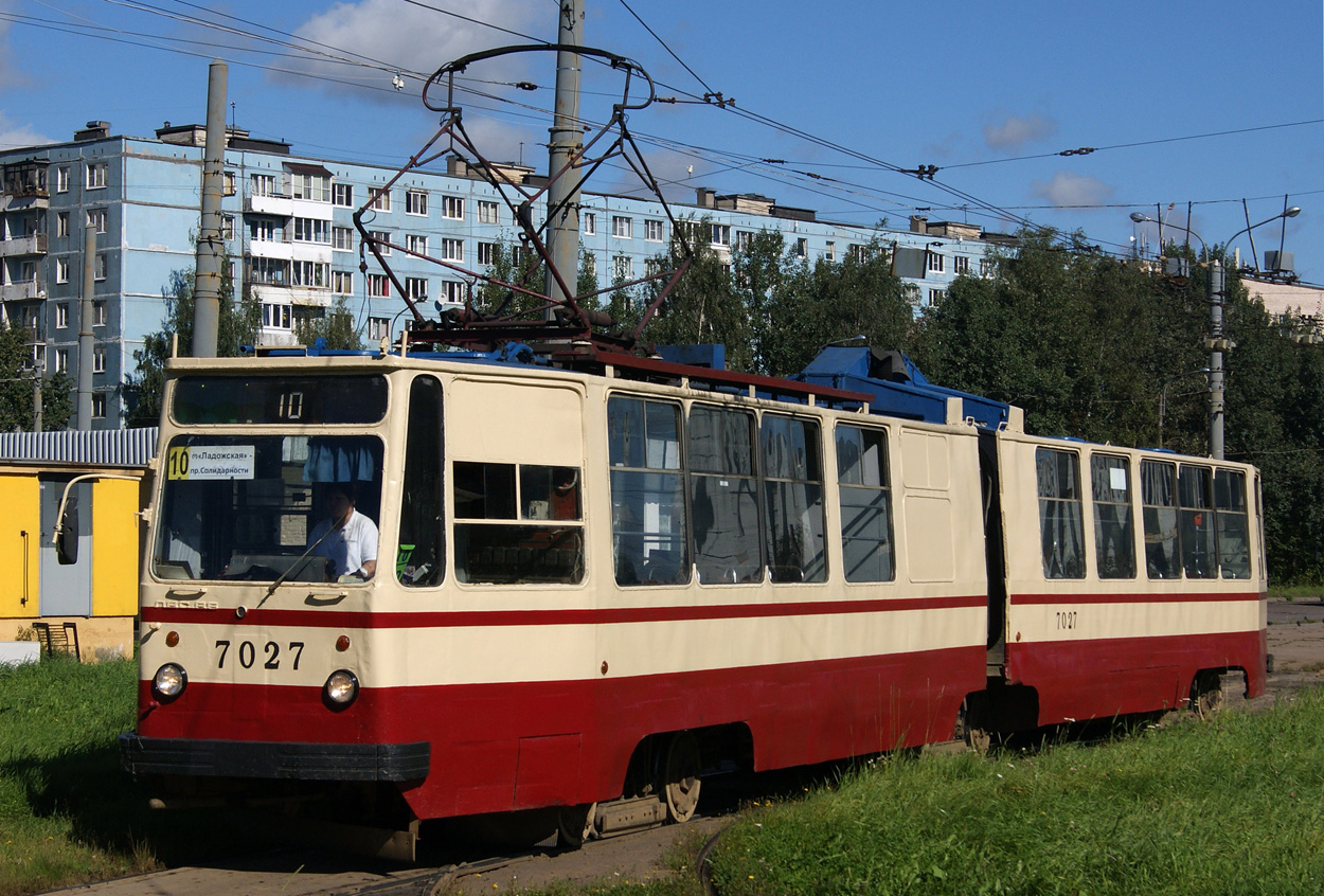 Санкт-Петербург, ЛВС-86К № 7027