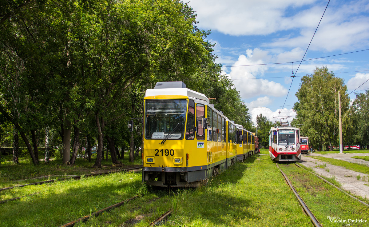 Novosibirsk, Tatra KT4DM № 2190