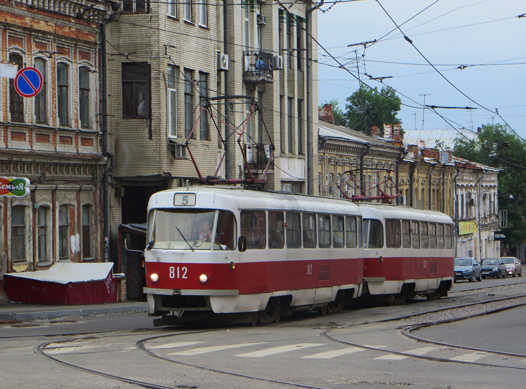 Самара, Tatra T3SU № 812