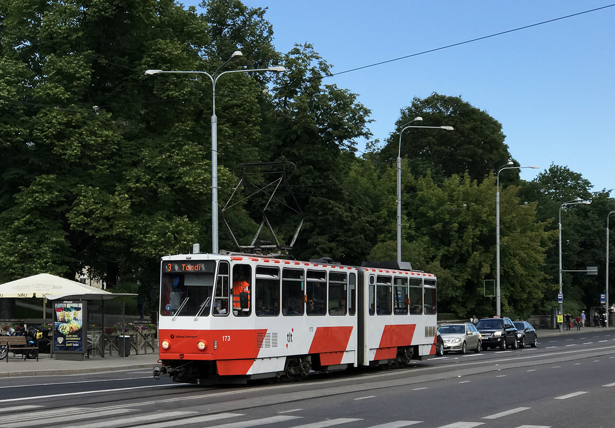 Tallinn, Tatra KT4D Nr 173