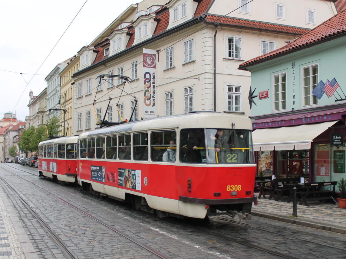 Praha, Tatra T3R.P č. 8308