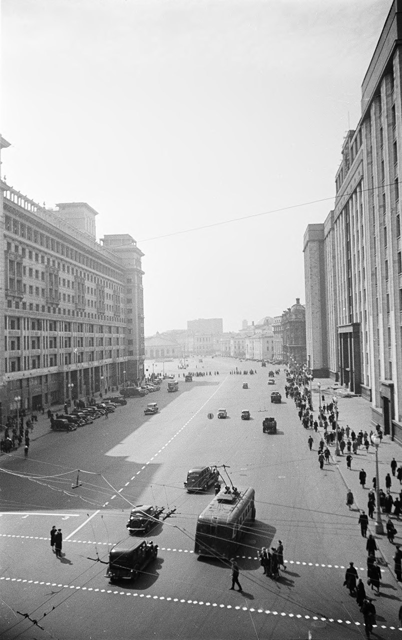 Москва, ЯТБ-1 № 195; Москва — Исторические фотографии — Трамвай и Троллейбус (1921-1945)