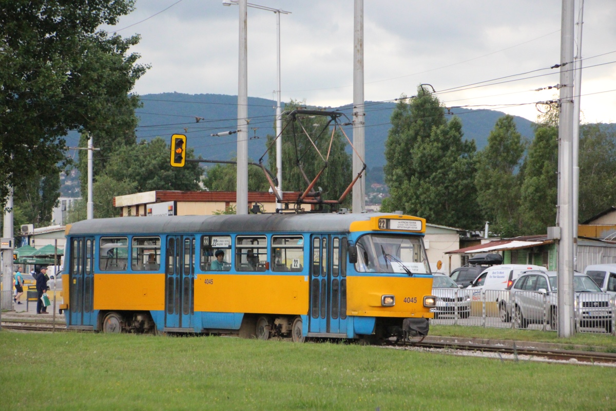 Sofia, Tatra T4D-M2 № 4045