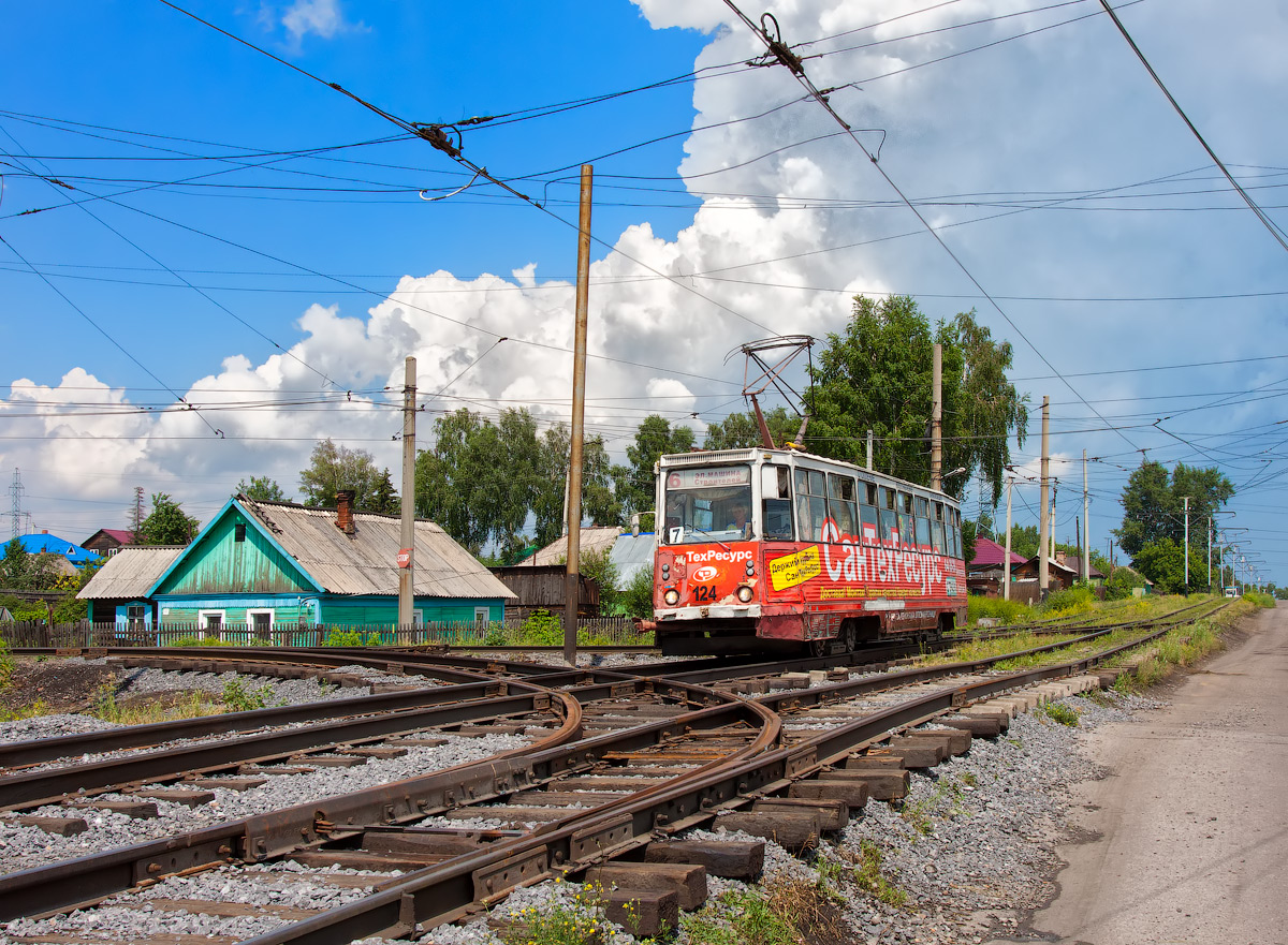 Prokopyevsk, 71-605 (KTM-5M3) nr. 124