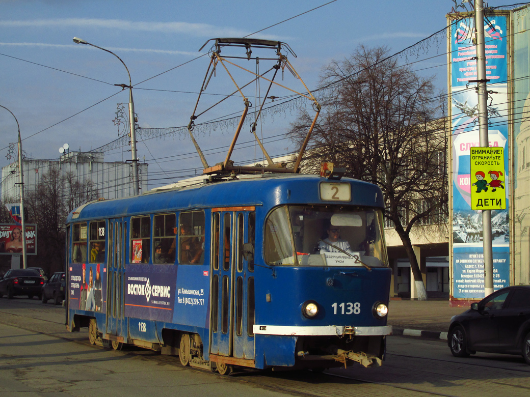 Ульяновск, Tatra T3SU № 1138