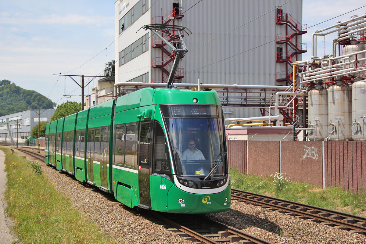 Basel, Bombardier Flexity 2 # 5036