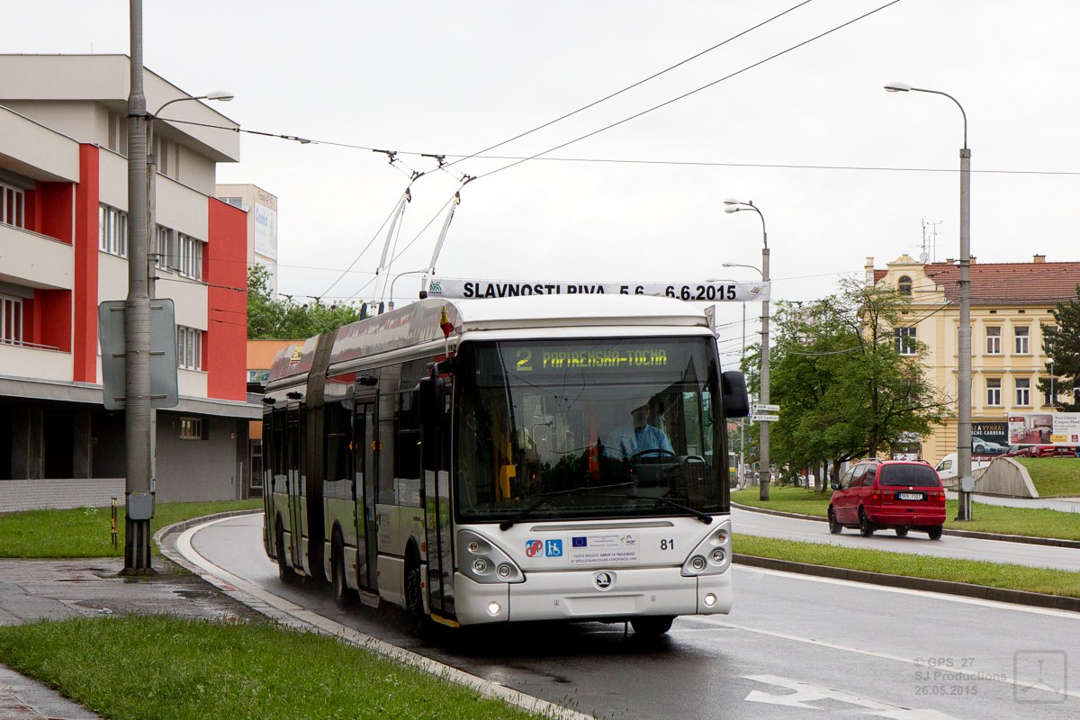 České Budějovice, Škoda 25Tr Irisbus Citelis № 81