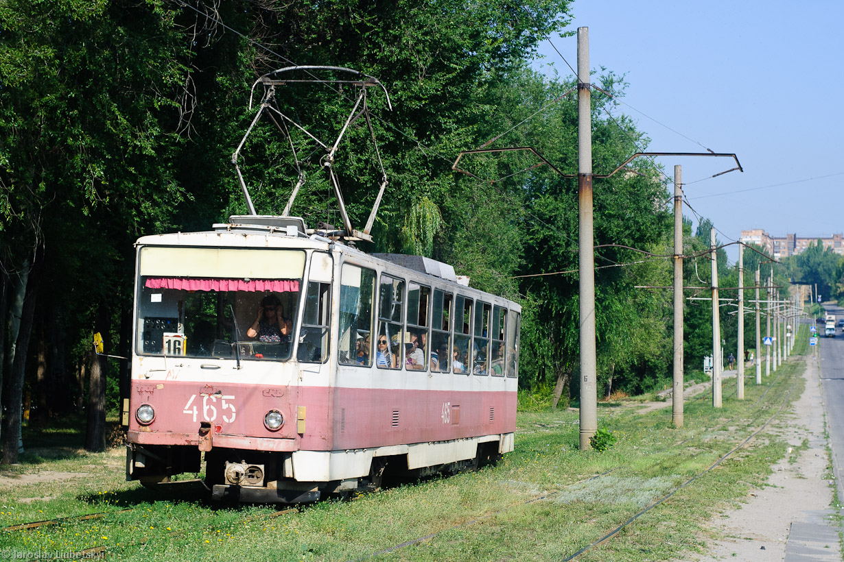Zaporizhzhia, Tatra-Yug T6B5 # 465