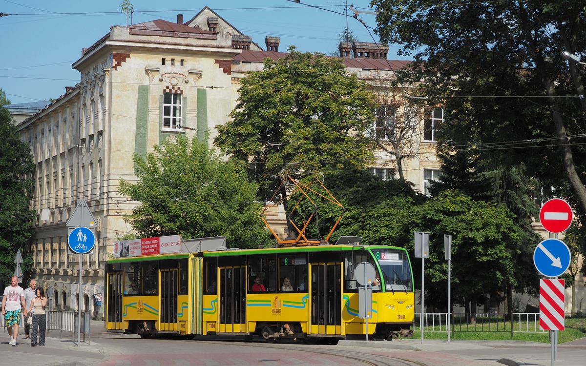 Lviv, Tatra KT4SU nr. 1100