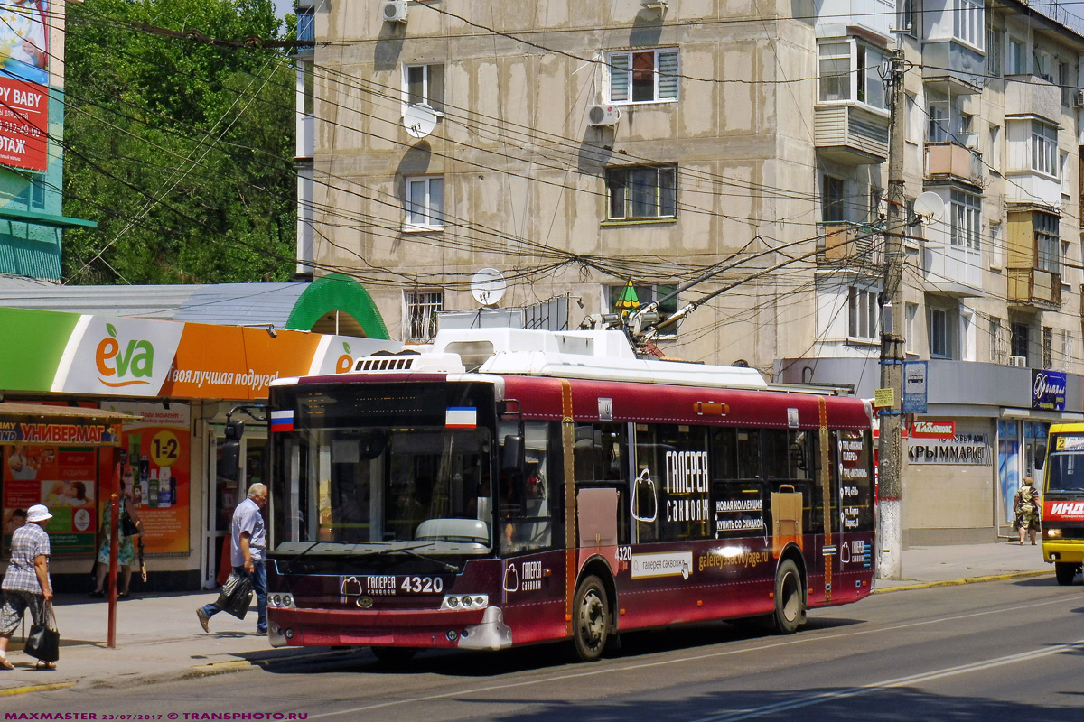 Crimean trolleybus, Bogdan T70110 № 4320