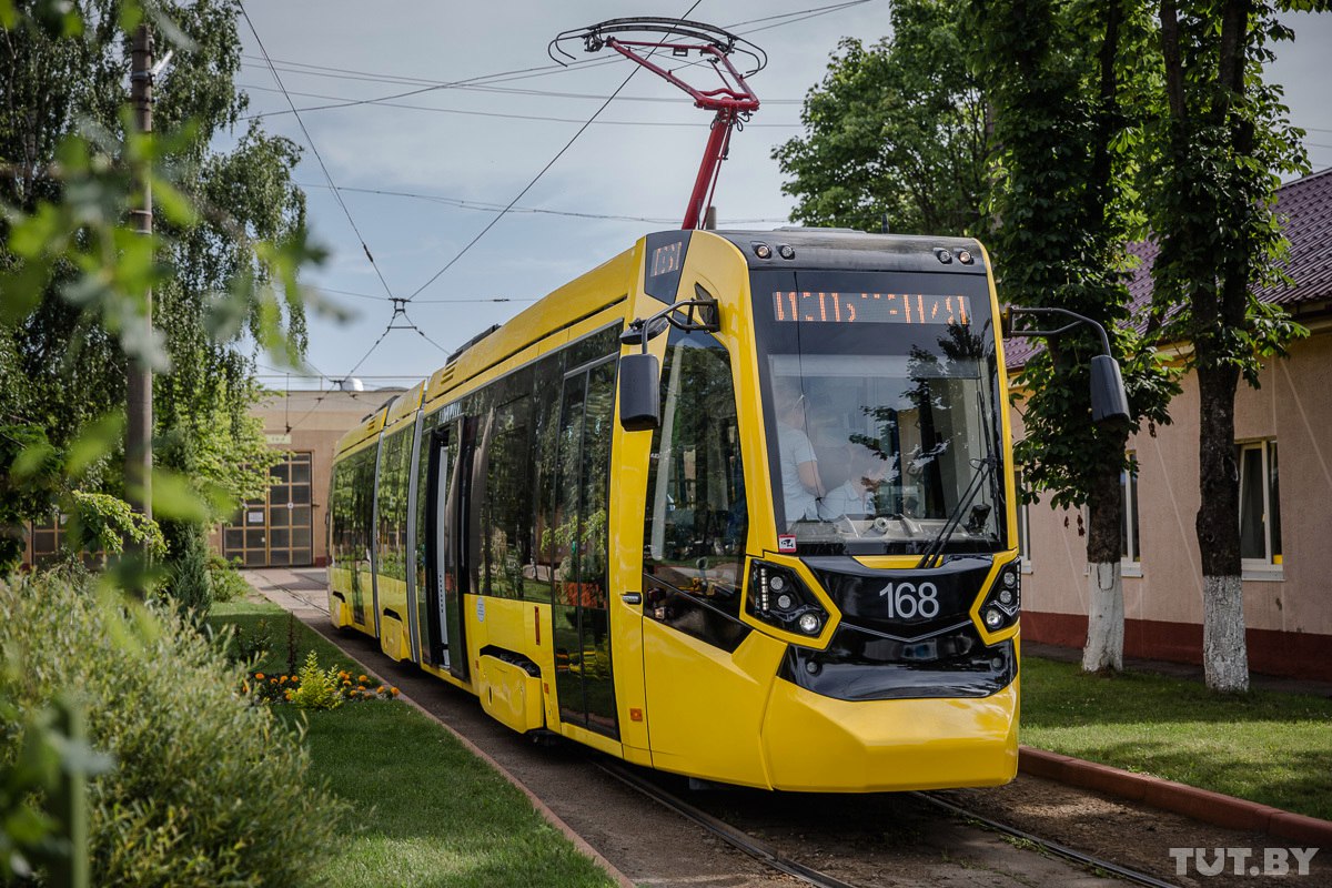 Mińsk, Stadler B85300М “Metelitsa” Nr 168