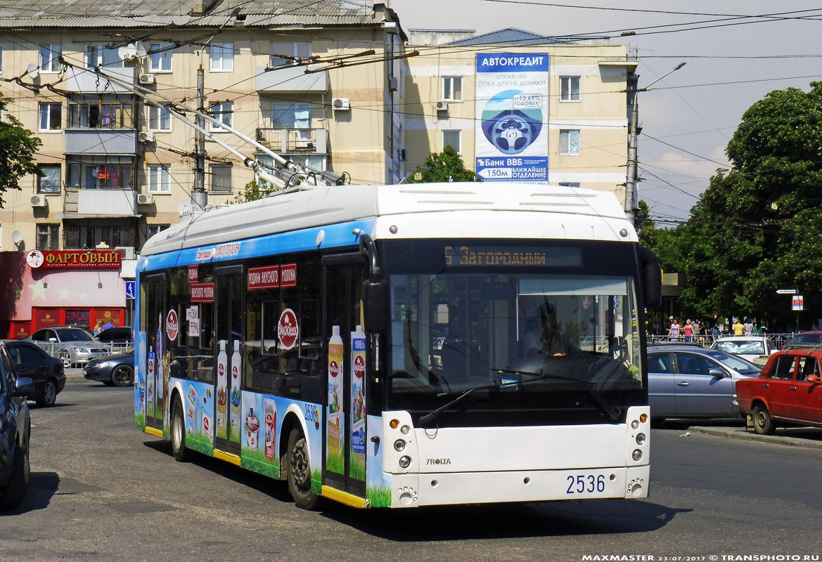 Trolleybus de Crimée, Trolza-5265.02 “Megapolis” N°. 2536