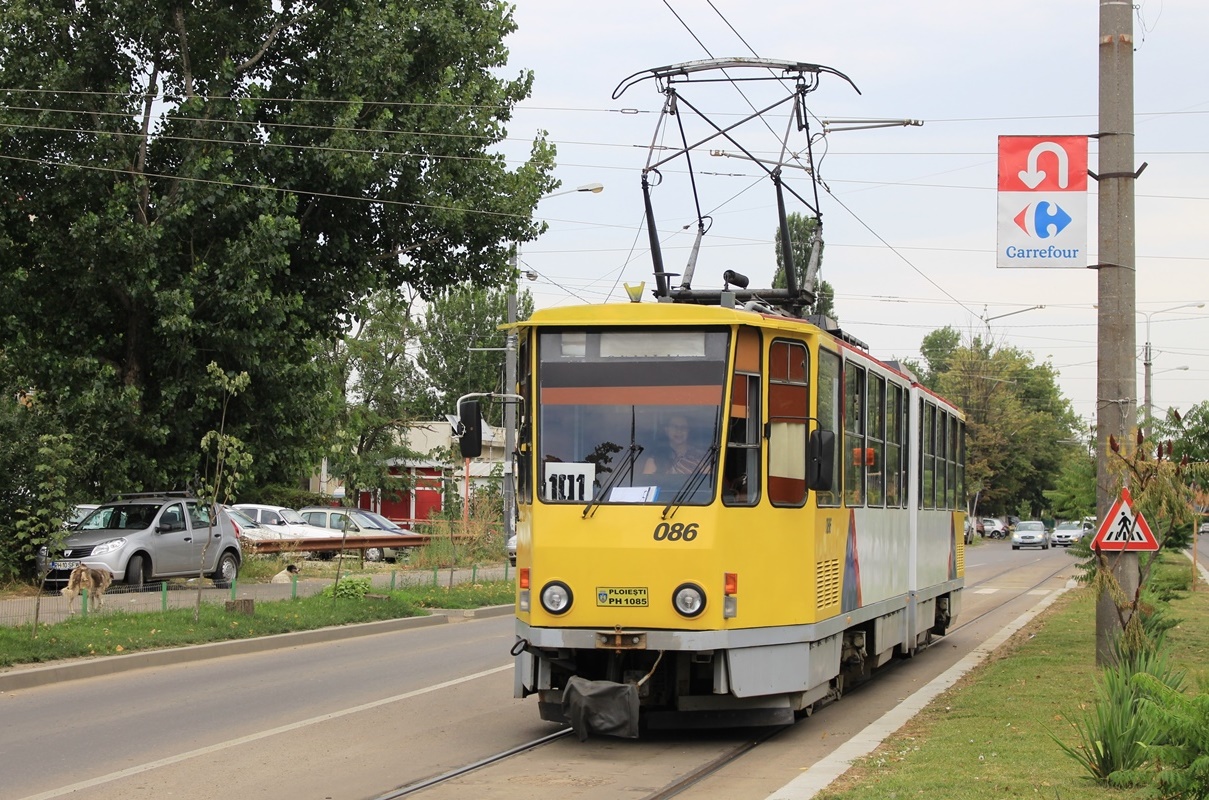 Ploiești, Tatra KT4D — 086