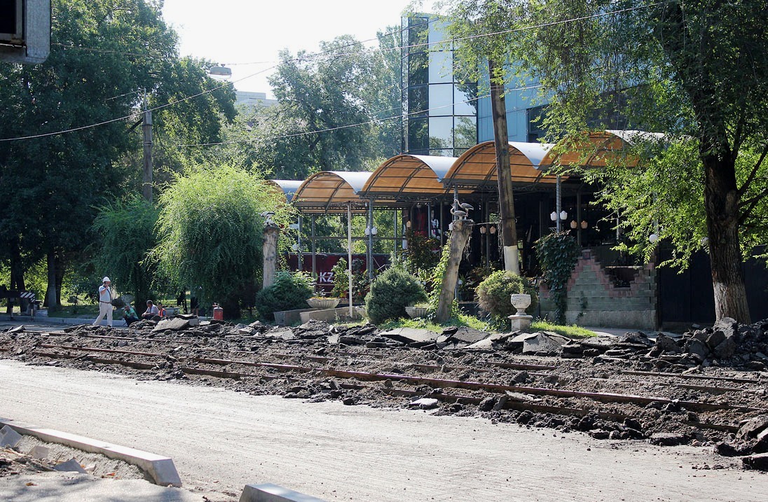 Almati — Liquidated tram lines