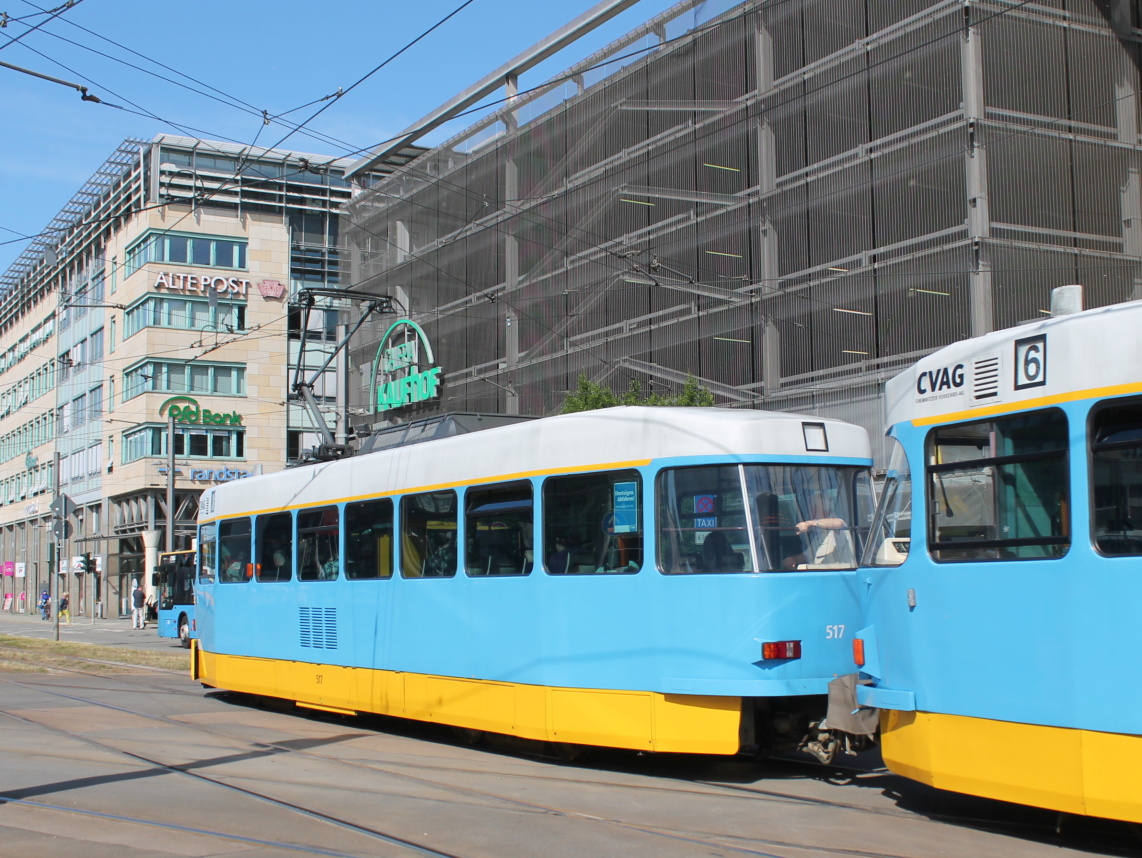 Chemnitz, Tatra T3DM — 517