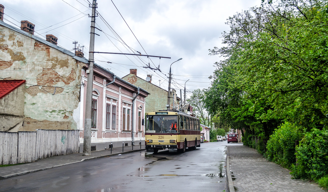 Черновцы, Škoda 14Tr02 № 226; Черновцы — Покатушки на троллейбусах Škoda 14Tr02 226 и Škoda 15Tr07/7 355, 30.04.2017.