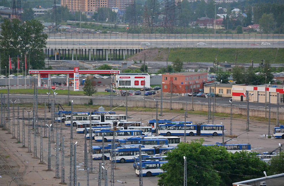 Sanktpēterburga — Joint tramway-trolleybus depot