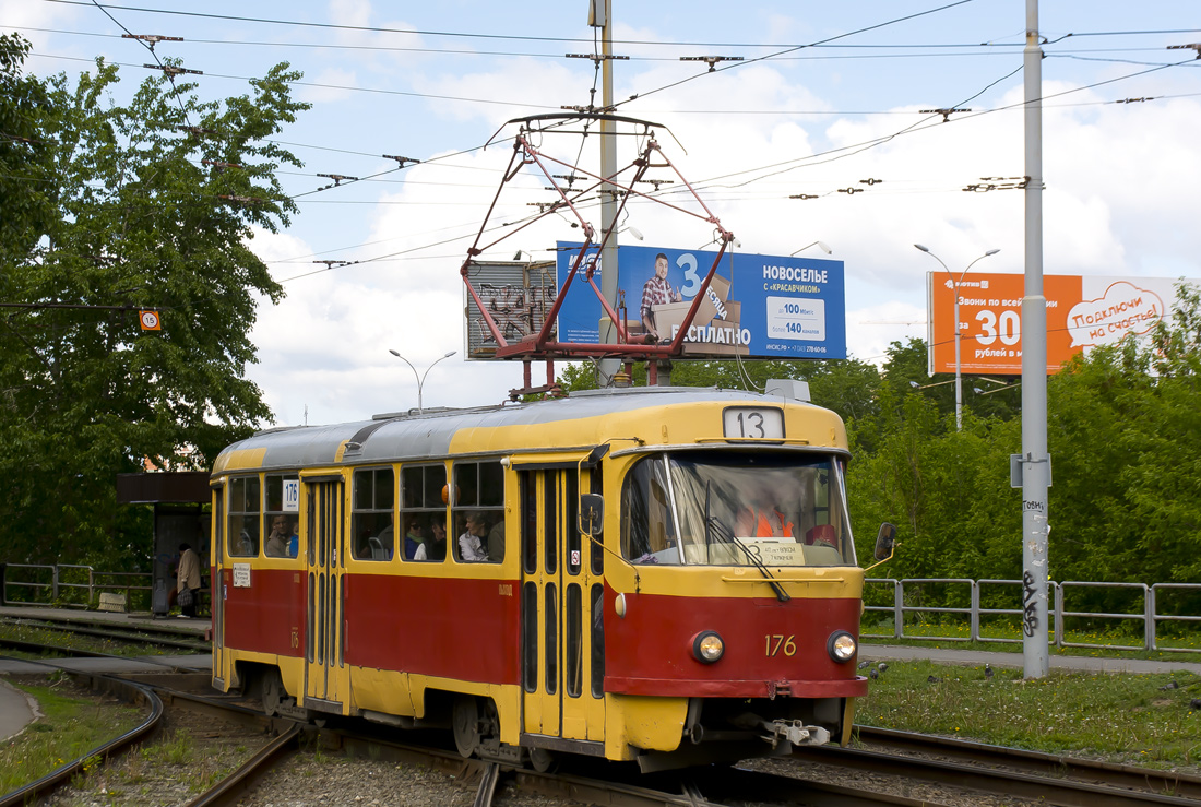 叶卡捷琳堡, Tatra T3SU # 176