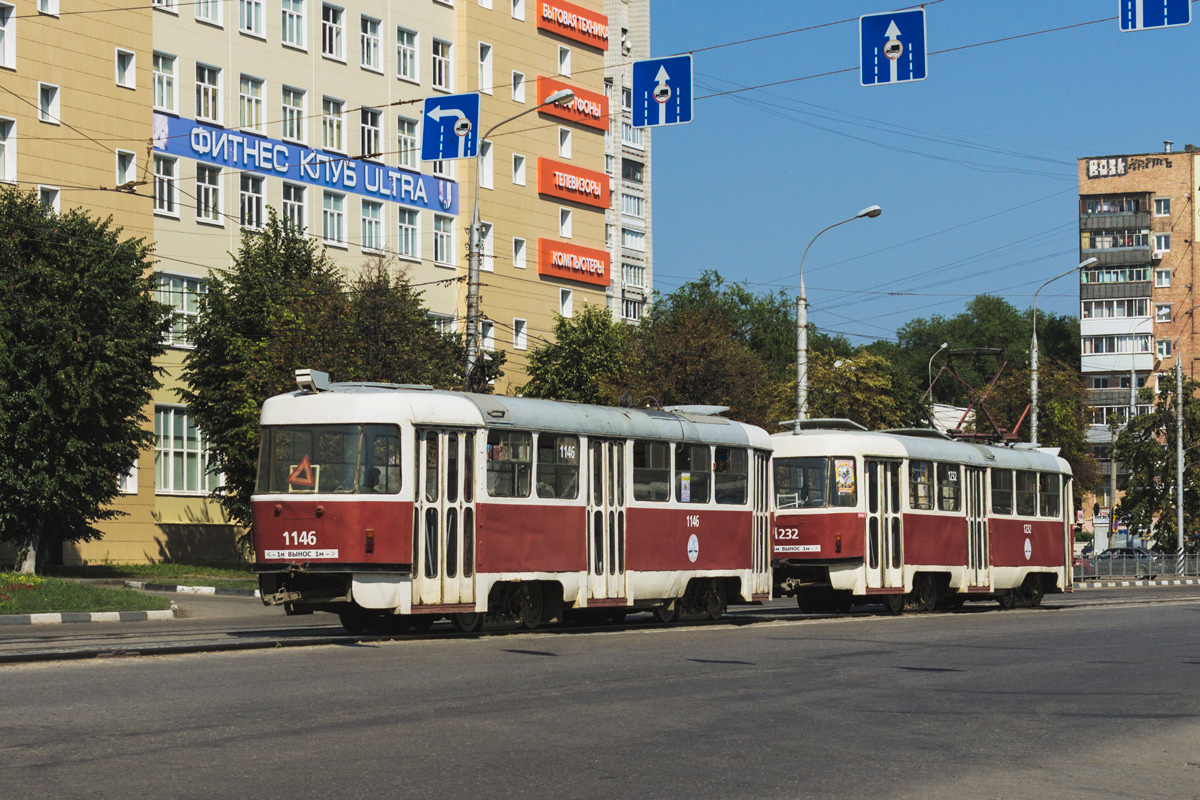 Ulyanovsk, Tatra T3SU № 1146; Ulyanovsk, Tatra T3SU № 1232