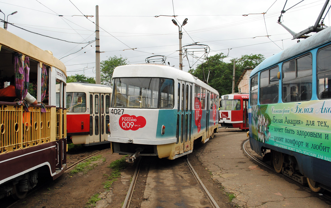 Одесса, Tatra T3SU № 4027