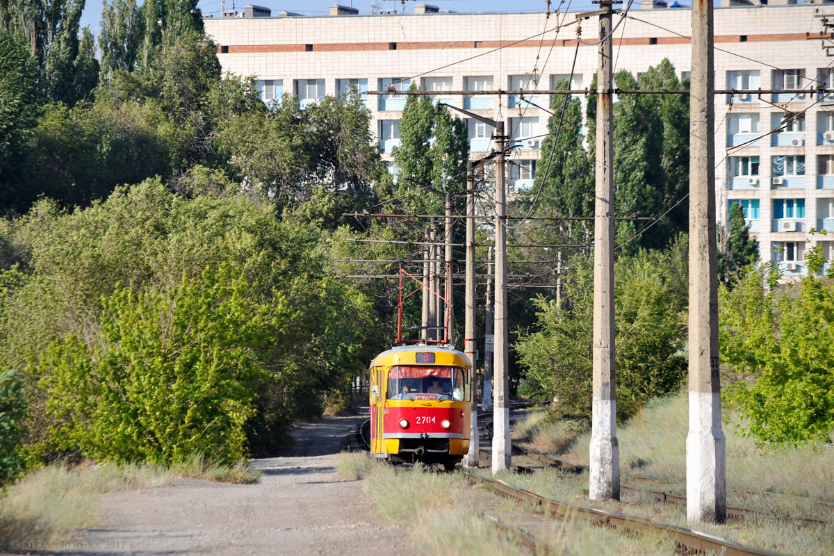 Volgograda, Tatra T3SU № 2704