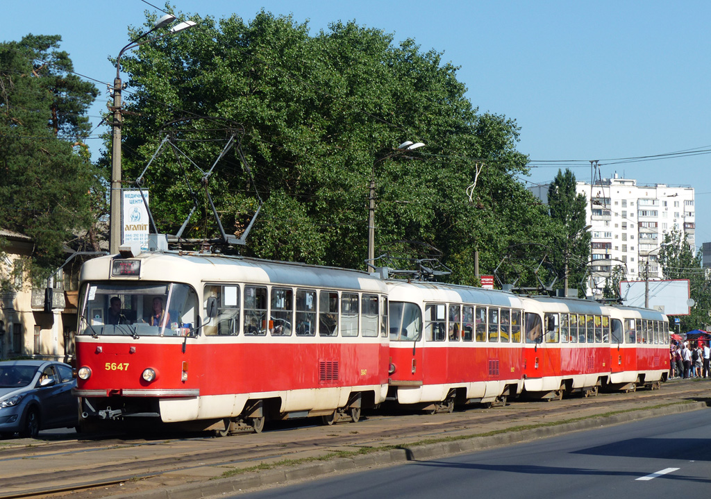 Киев, Tatra T3 № 5647