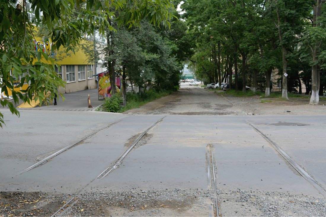 Vlagyivosztok — Closed routes and the remains of the tram infrastructure