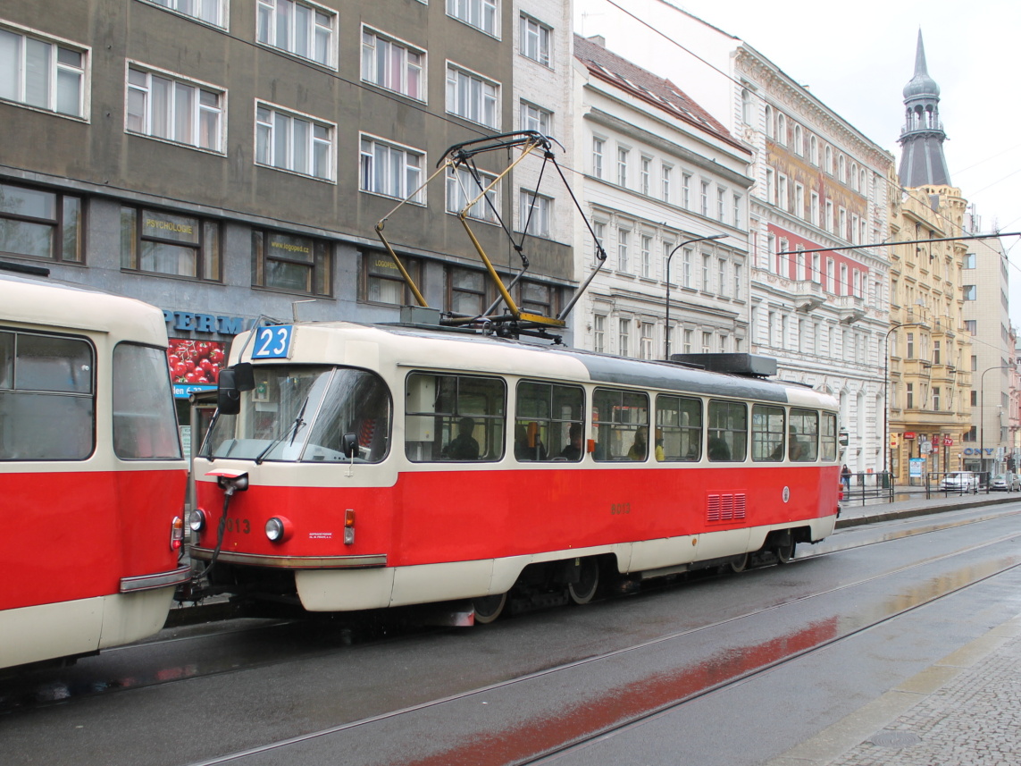 Прага, Tatra T3M № 8013