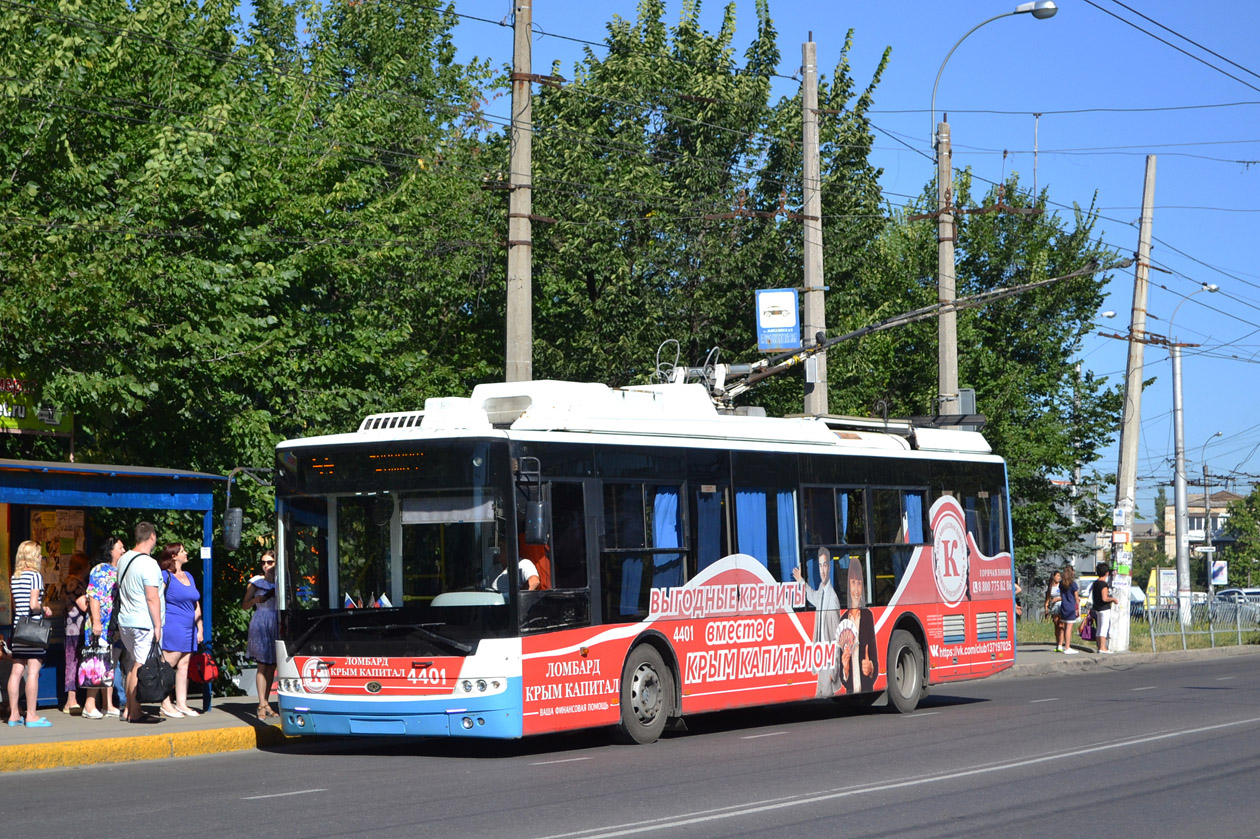 Trolleybus de Crimée, Bogdan T70115 N°. 4401