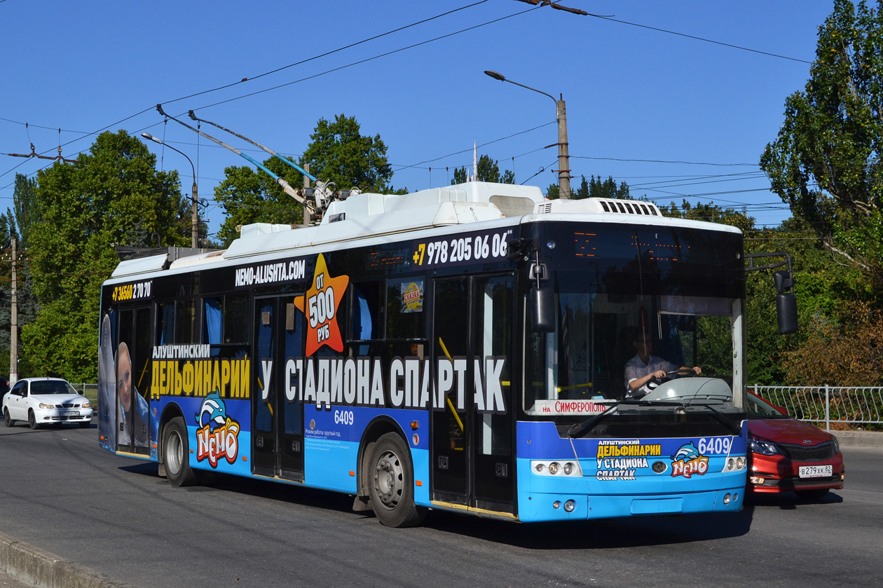 Crimean trolleybus, Bogdan T70115 # 6409