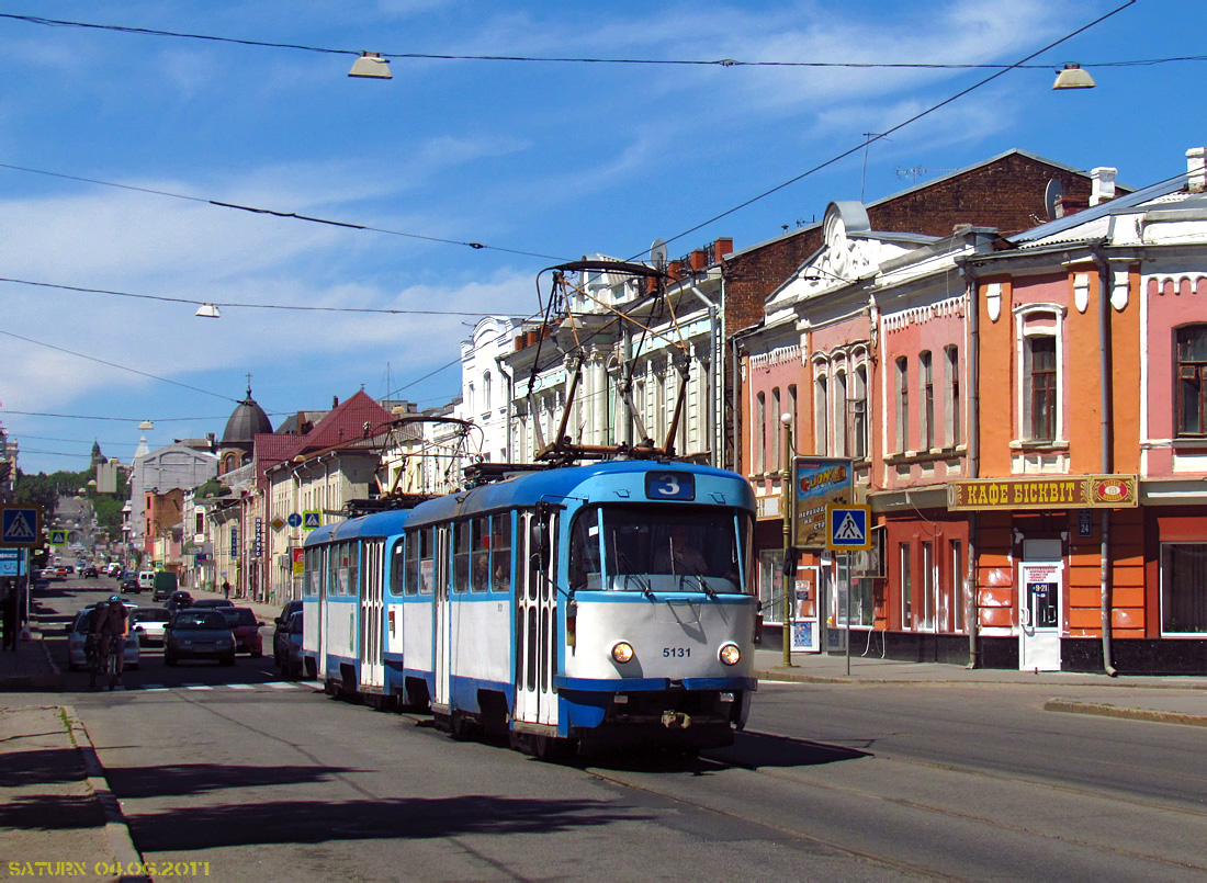Kharkiv, Tatra T3A # 5131