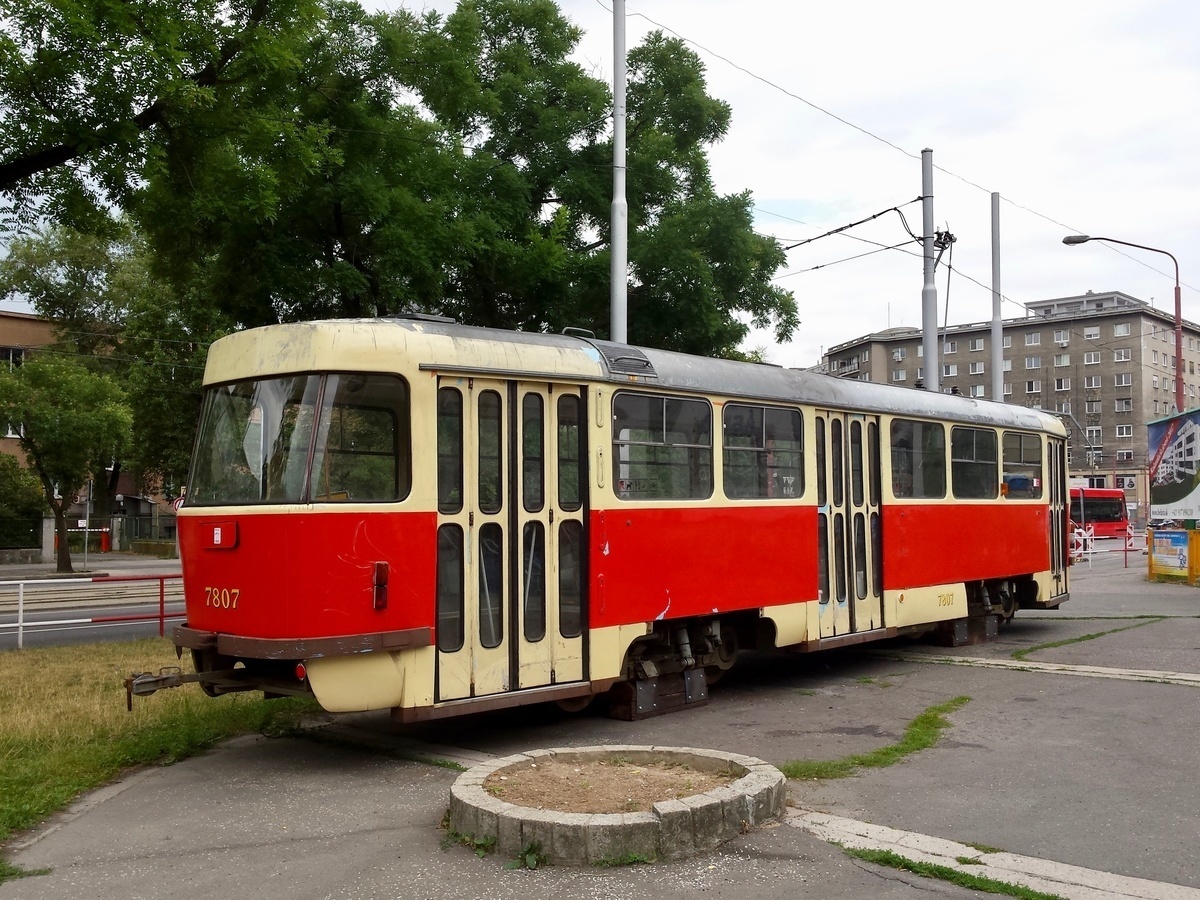 Bratislava, Tatra T3SUCS # 7807