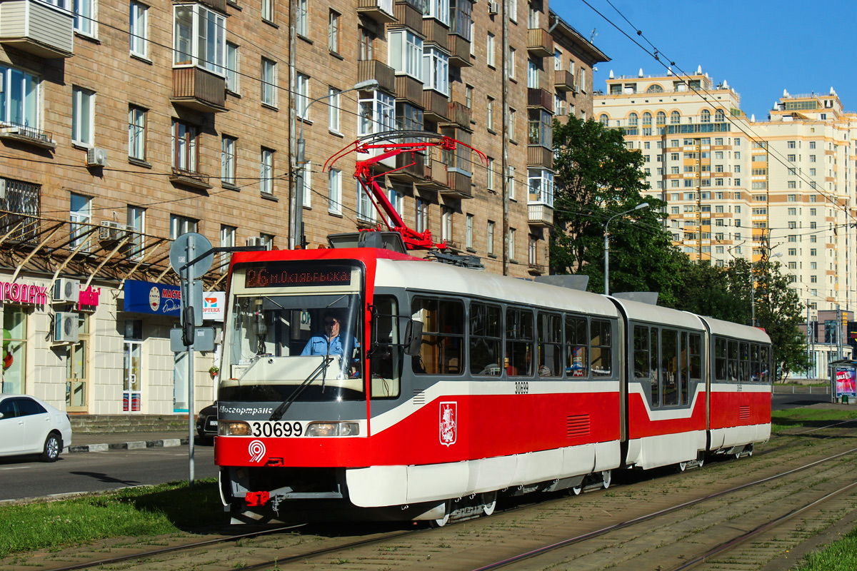 Moskva, Tatra KT3R № 30699