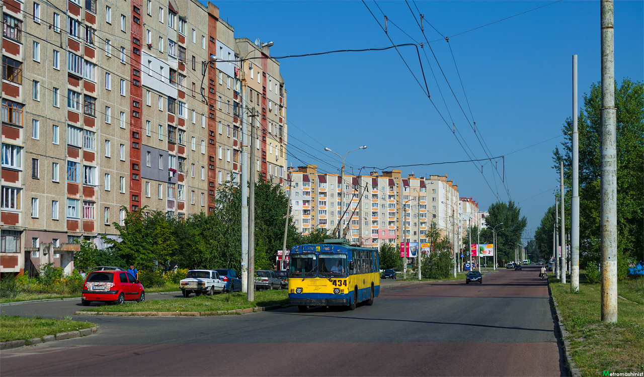 Tšernihiv, ZiU-682G [G00] # 434; Tšernihiv — Trolleybus lines