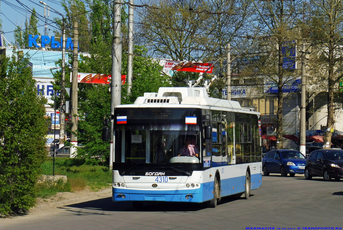 Trolleybus de Crimée, Bogdan T70110 N°. 4310
